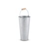 LOCATION seau vase galvanisé poignée 2pc