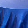 Location nappe bleu roi en taffetas 330cm