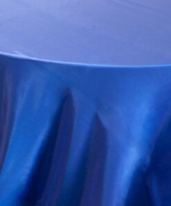 Location nappe bleu roi en taffetas 330cm