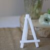 LOCATION petit chevalet de table bois blanc H13cm