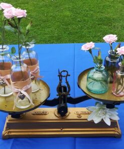 Location balance épicier mariage vintage