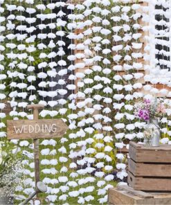 location arrière-Plan rideau floral mariage 1M80