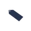 24 ETIQUETTES PERFOREES BLEU MARINE 5X2CM