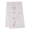 Mariage doré numéros de table 1-12