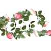 Location guirlande fleurs artificielles roses 2M