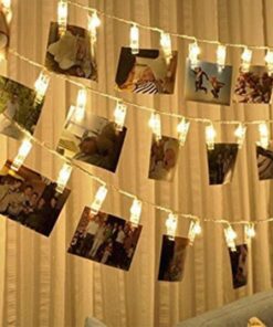 Location guirlande pinces à linge LED 20 pinces 3M