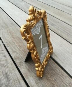 Location cadre photo baroque doré marque table