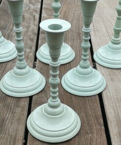Location Bougeoir pastel vert menthe mint