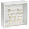 Location Urne tirelire mariage boîte vitrée Mr Mrs wishing box