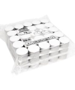 75 bougies chauffe plat 8 heures longue durée