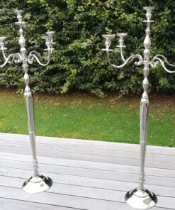 Location Chandelier 5 branches 150cm chrome