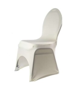 Location Housse de chaise lycra ivoire