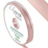 Ruban fin en satin rose gold cuivré 6mm x 20M