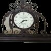 LOCATION horloge de table rétro vintage métal