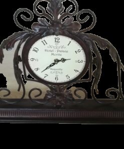 LOCATION horloge de table rétro vintage métal