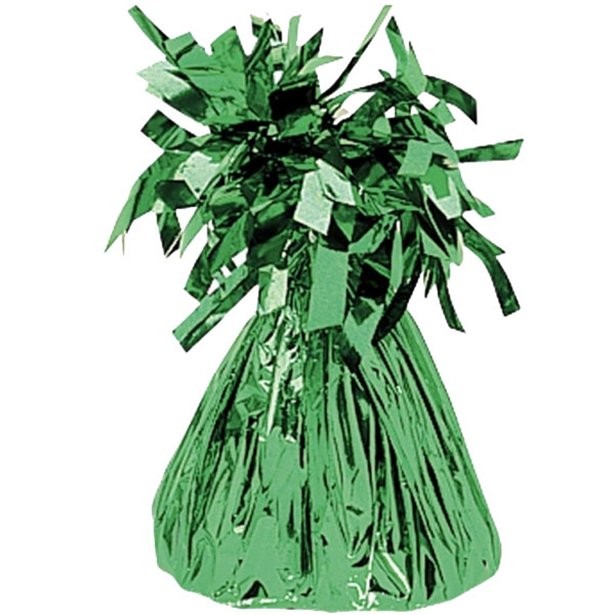 Poids lestage pour ballon alu vert 170gr Poids lestage pour ballon alu vert 170gr
