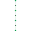 5 ballons baudruche en latex vert sapin