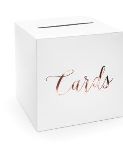 Tirelire mariage CARDS rose gold