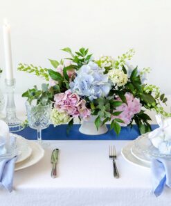 9M ruban satin 16 cm bleu marine navy blue