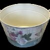 location bassine métal shabby chic romantique