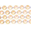 Location guirlande de perles dorées diamant cristal 1M