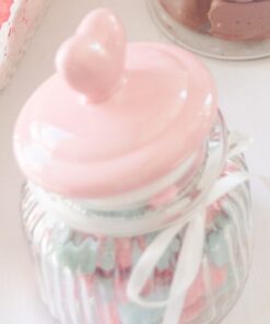 LOCATION bonbonnière coeur rose