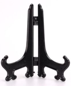LOCATION Chevalet de table en plastique noir