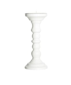 Location Bougeoir bois blanc vintage shabby