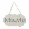 Plaque Mariage Mr & Mrs strass déco salle voiture