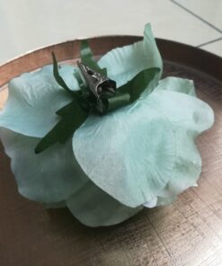 Location fleurs vert tendre euca avec pince