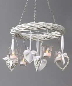 Location couronne ronde suspension plafond mariage