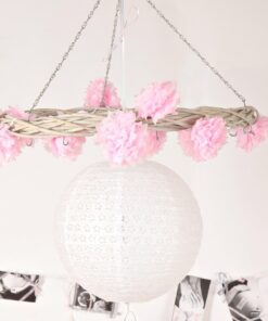 Location couronne naturelle suspension plafond mariage