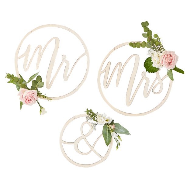 Location cercles bois cerceau Mr & Mrs mariage Location cercles bois cerceau Mr & Mrs mariage