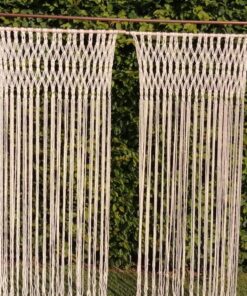 Location rideau macramé mariage bohème