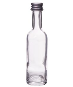 Mignonnette fiole bouteille verre cadeaux invites