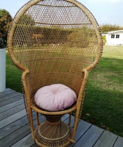 Fauteuil Emmanuelle en Rotin Location Hainaut