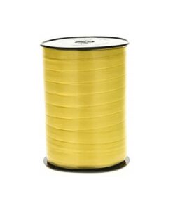 Ficelle bolduc jaune 10mm 250m